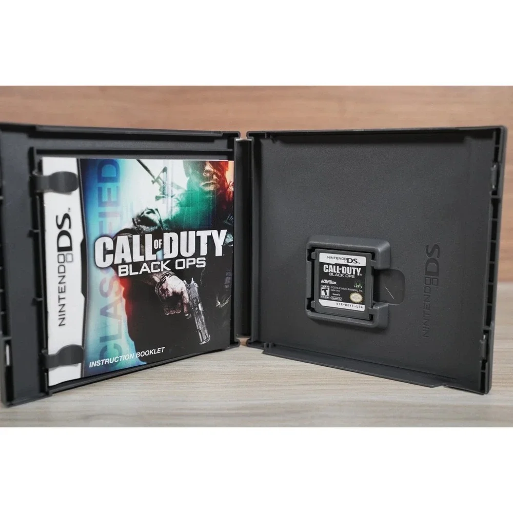Call of Duty Black Ops Nintendo DS CIB Activision 2010 NTR-BDYE-USA Complete
